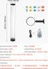 A product information graphic showing a long tube light, accessories, and product specifications. Anteprima dell’immagine prodotto