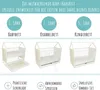 Babybett Beistellbett mit Schublade Hausbett Kinderbett Produktbild-Vorschau 3