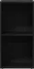 vidaXL Contenitore LP nero effetto rovere 71x34x36cm Anteprima dell’immagine prodotto 5