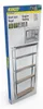 Kinzo Holzregal Edelstahl 5 Böden 750 kg 75 x 30 x 172 cm Produktbild-Vorschau 6