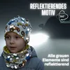 360° Reflektor Kinder Mütze & Loop Schal Set - Traktoren Produktbild-Vorschau 2