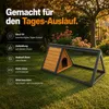 Hasenstall Kaninchenstall Dreieck Moritz 096 | 115 x 56,5 x Produktbild-Vorschau 10
