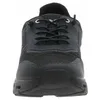 A front view of a black hiking shoe. Produktbild-Vorschau
