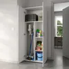 Víceúčelová skříňka 75 cm široká s policemi 75x35x184 cm Náhled obrázku produktu 3