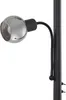 Lindby Stehleuchte Nehemia, schwarz, Glas, Leselicht, 185 Produktbild-Vorschau 6