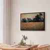 Italienischer Leinwand Leinwandbild - Field with wild Produktbild-Vorschau 6