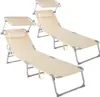 TecTake 403418, Béžová, Polyester, Ocel, 110 kg, 6,2 kg Náhled obrázku produktu 19
