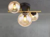 Globo Lighting Deckenleuchte Metall schwarz matt, 3x G9 LED Produktbild-Vorschau 3
