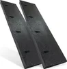 2x Autorampe Gummi schwarz 1000x250x45 mm Rollstuhlrampe Produktbild-Vorschau 1