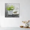 Leinwandbild Oregano für die Küche 40x40 Feeby Grün bild Produktbild-Vorschau 2