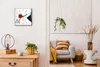 Coloray Uhr auf Leinwand 30x30 cm Wand Uhr Dekoration Produktbild-Vorschau 3