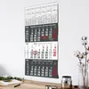 3 Monatskalender 2026 Wandkalender mit Schieber - Produktbild-Vorschau 4