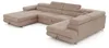 Wohnlandschaft Cordo U-Form XXL 345 cm Schlaffunktion 2 Produktbild-Vorschau 8