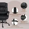 Kancelářská židle Vinsetto – ergonomická s masážní funkcí, Náhled obrázku produktu 8