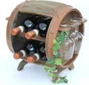 DanDiBo Weinregal Holz Weinfass Braun 33 cm 2110 Bar Produktbild-Vorschau 9