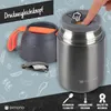 Termiczny pojemnik na lunch ze stali nierdzewnej 700ml Podgląd zdjęcia produktu 3