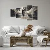 Bild auf Leinwand - Leinwandbild - 5 Teile - Ballerina Tanz Produktbild-Vorschau 6