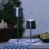 BRILLIANT Lampe de table d'extérieur 37cm Xaana argent IP44 Voir les images du produit 2