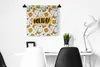MuchoWow® Wandteppich Wandbehang Gelb - Schwarz - Sommer Produktbild-Vorschau 3
