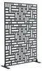 Parete divisoria «Bernalda» 180 x 120 cm in acciaio grigio Anteprima dell’immagine prodotto 2
