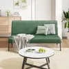 Dripex Sofa 2 Sitzer, Kunstleder Couch Modern mit Produktbild-Vorschau 2