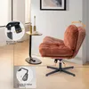 Meubles Cosy Otočné a nastaviteľné kreslo z tehlovo Náhľad obrázku produktu 3