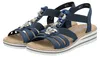 Rieker Damen Sandale mit T-Riemen und maritimem Dekor mit Produktbild-Vorschau 25