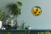 Holzuhr 20fi cm wanduhr - Sonnenblumen Blumen Produktbild-Vorschau 2