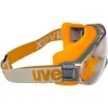 A close-up side view of a pair of safety goggles. Produktbild-Vorschau