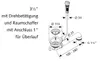 Universal Siebkorb-Excenterventil 70 mm mit Drehexcenter Produktbild-Vorschau 6