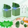 2er Set quakende Frosch Fidget Toys, wiederaufladbar, mit Produktbild-Vorschau 7