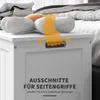 HOMCOM Truhe, Aufbewahrungsbox, Auflagenbox mit Griff, Produktbild-Vorschau 6