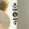 Wisząca boho girlanda księżycowa drewniana dekoracja Podgląd zdjęcia produktu 1