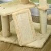 PawHut Katzen Kratzbaum 116 cm Katzenbaum mit Katzenhöhle, Produktbild-Vorschau 8