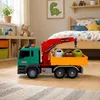 Müllwagen mit Kran, Sortierboxen, Beleuchtung und Tonanlage Produktbild-Vorschau 4