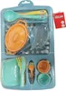Kindergeschirr Spielzeugset 26-teilig buntes Produktbild-Vorschau 1