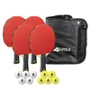 JOOLA Tischtennis-Set Quattro, 4 Tischtennisschläger + 10 Produktbild-Vorschau 1