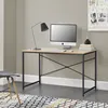 [en.casa] Schreibtisch 120x60x72cm Eiche-Optik Bürotisch Produktbild-Vorschau 7