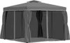 Outsunny Gartenpavillon Pavillon 2,96 x 2,96 mit Doppeldach Produktbild-Vorschau 7