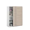 Veto Schiebetürenschrank B150 cm 2 Türen Weiß- und Produktbild-Vorschau 7