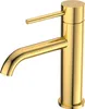Balneo Wasserhahn Waschtischarmatur glänzend gold Edelstahl Produktbild-Vorschau 3