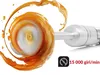 An immersion blender in action, blending orange liquid into a vortex. Anteprima dell’immagine prodotto