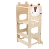 2 in 1 Learning Tower für Kinder,Montessori Stehhilfe mit Produktbild-Vorschau 5