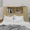 vidaXL Tête de lit avec étagères Chêne Sonoma Voir les images du produit 3