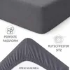 Strauss Home® Premium Spannbettlaken – 160 g/m² Gekämmte Produktbild-Vorschau 4