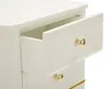 Nočný stolík Camille 40 x 71 x 30 cm MDF borovica železo Náhľad obrázku produktu 5