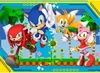 Puzzle, 100 pezzi XXL, Sonic Knuckles Tails e Amy, puzzle Anteprima dell’immagine prodotto 2