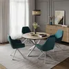 A dining set with a round table and four chairs. Anteprima dell’immagine prodotto