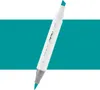 Dwustronny pędzel i dłuto OHUHU, BG6 Peacock Green Podgląd zdjęcia produktu 1