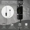 Elemento riscaldante LuxeBath 300W nero con termostato e Anteprima dell’immagine prodotto 2